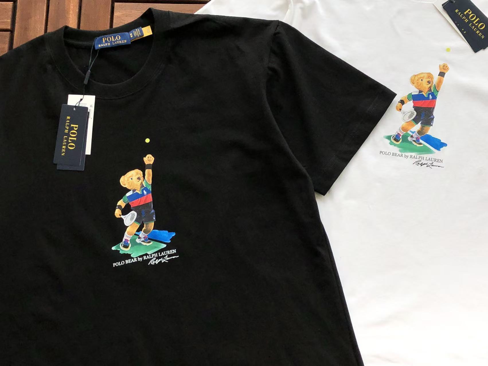 Polo Bear Tennis Graphic T-Shirt