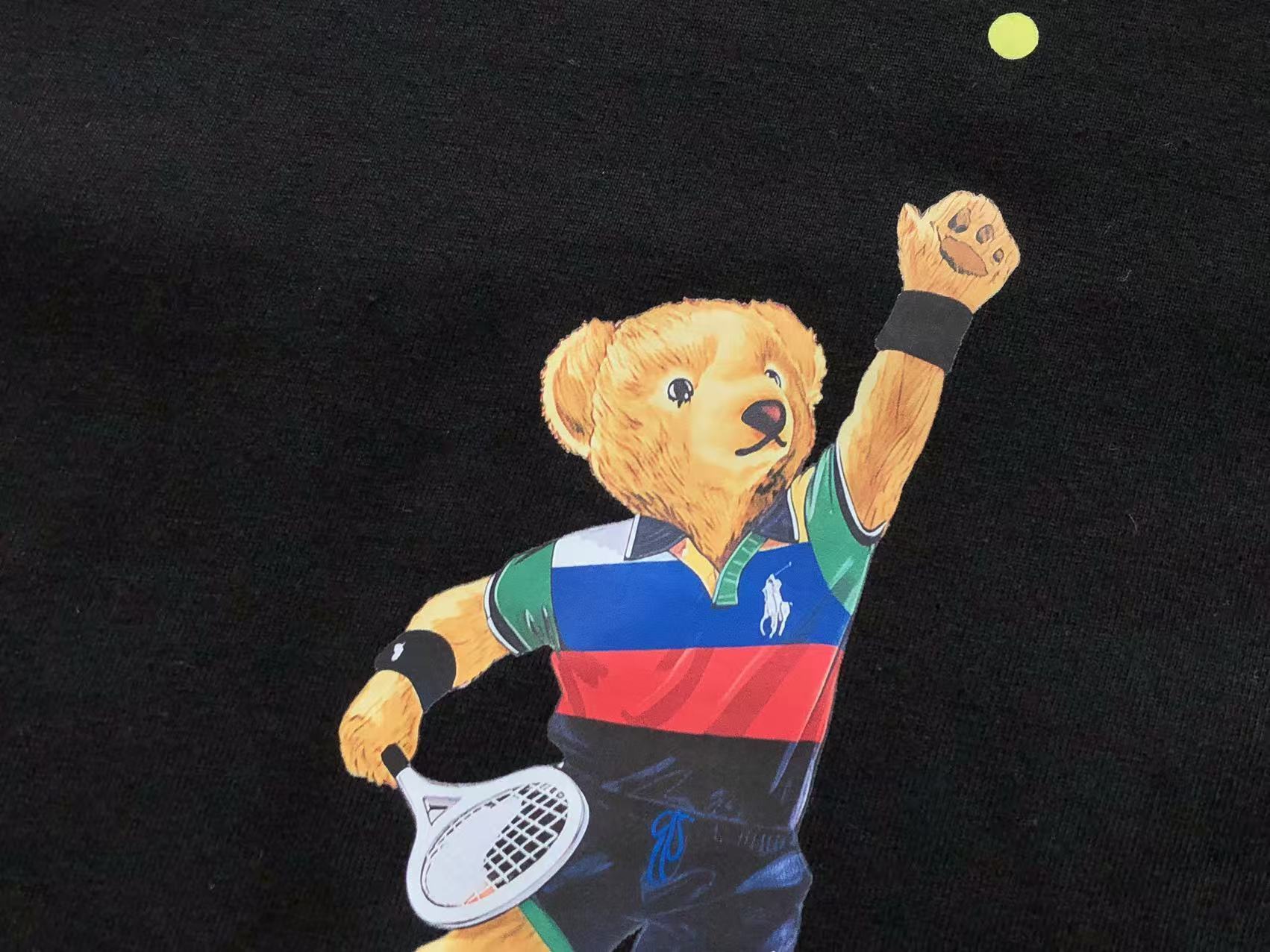 Polo Bear Tennis Graphic T-Shirt