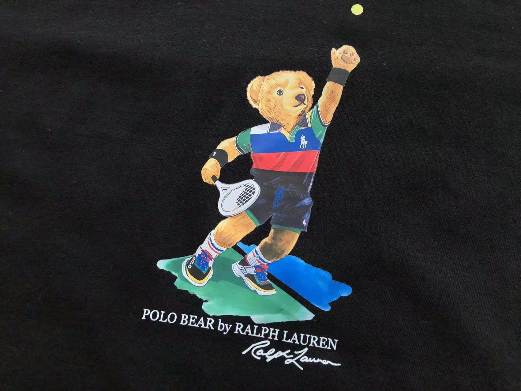 Polo Bear Tennis Graphic T-Shirt