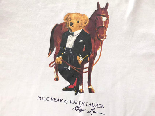 Polo Bear Tuxedo & Horse Graphic T-Shirt