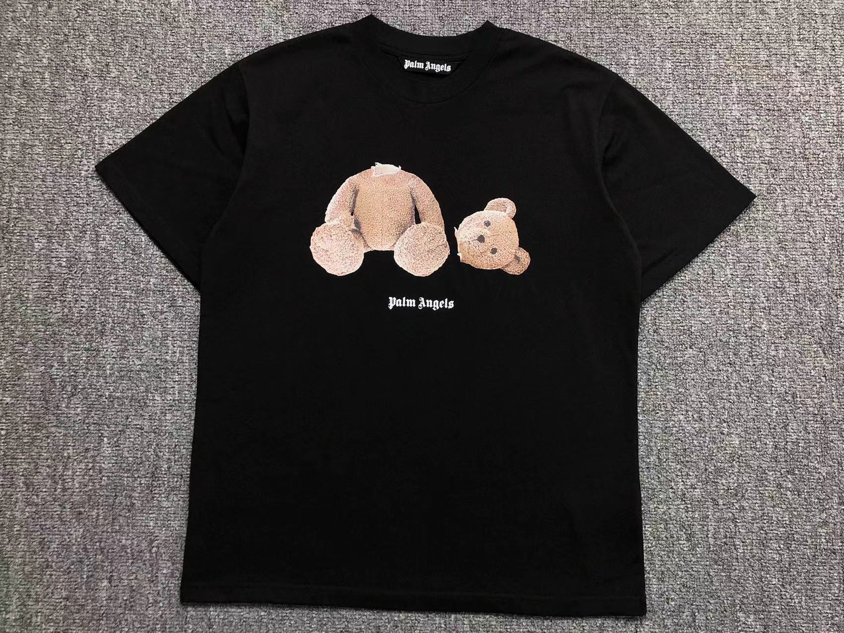 Camisa - Palm Angels “Broken Bear”