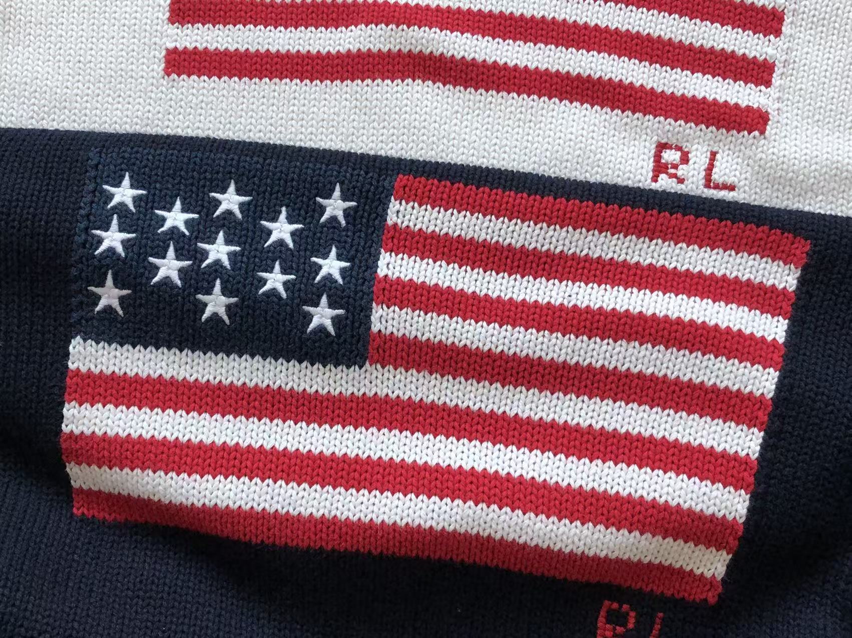Suéter Iconic Flag Polo Ralph Lauren