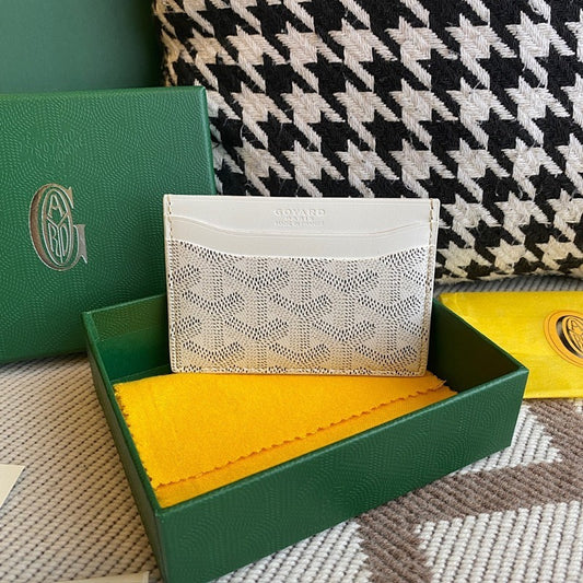 Porta Cartão - Goyard - Branca