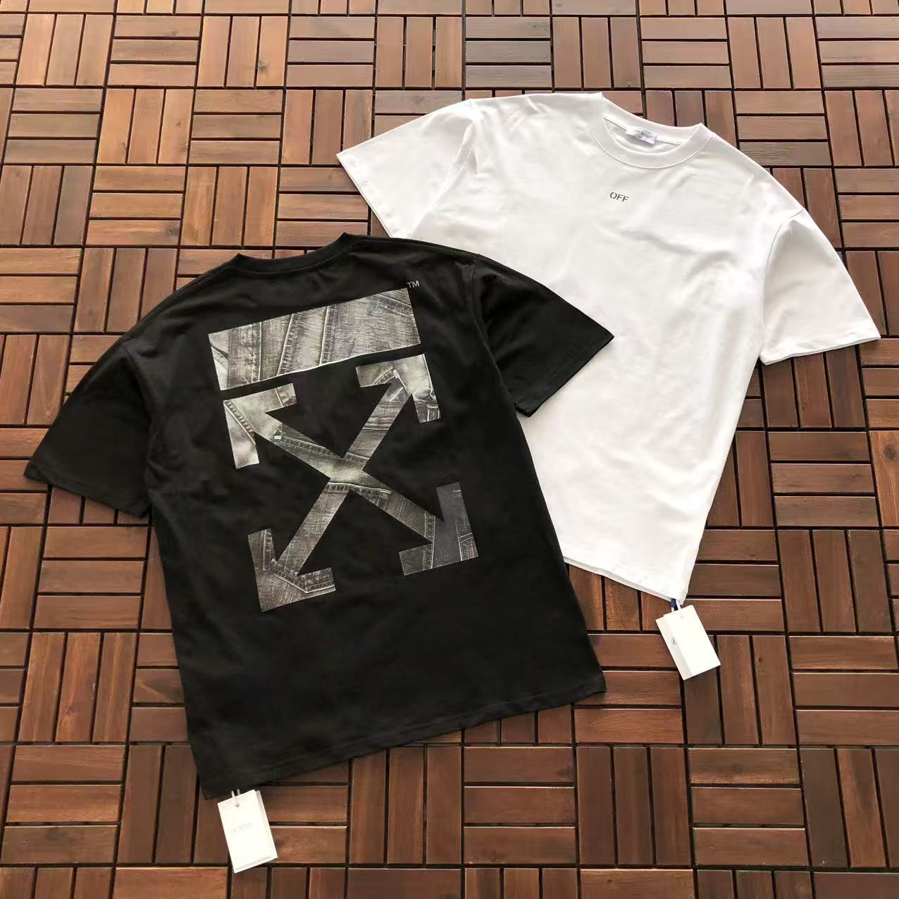 Camiseta Off-White Arrows "Denim Print"