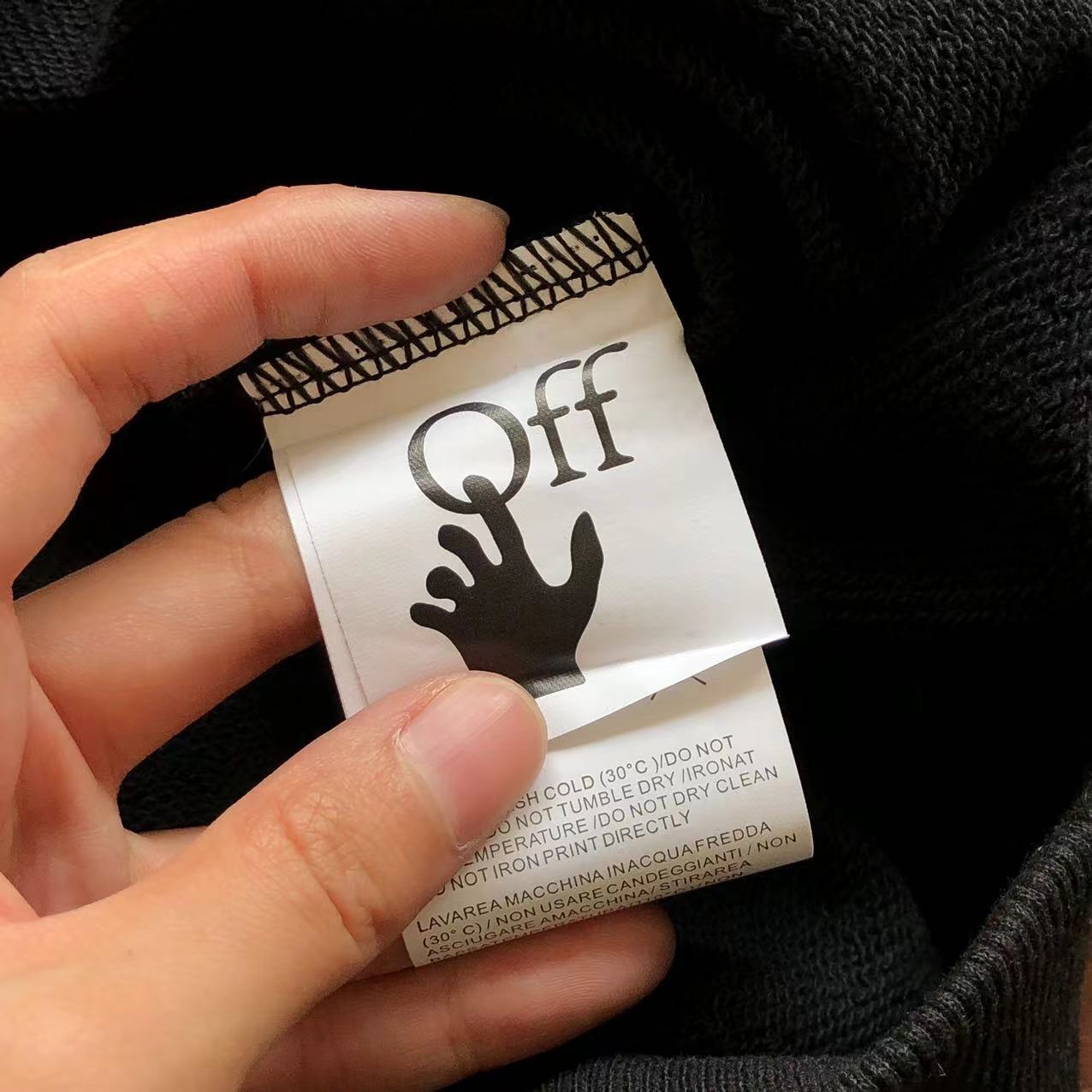Moletom Sem Capuz - Off-White