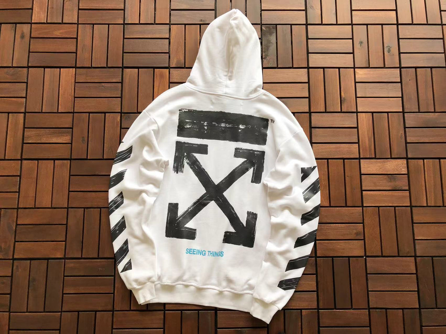 Moletom Com Capuz - Off-White