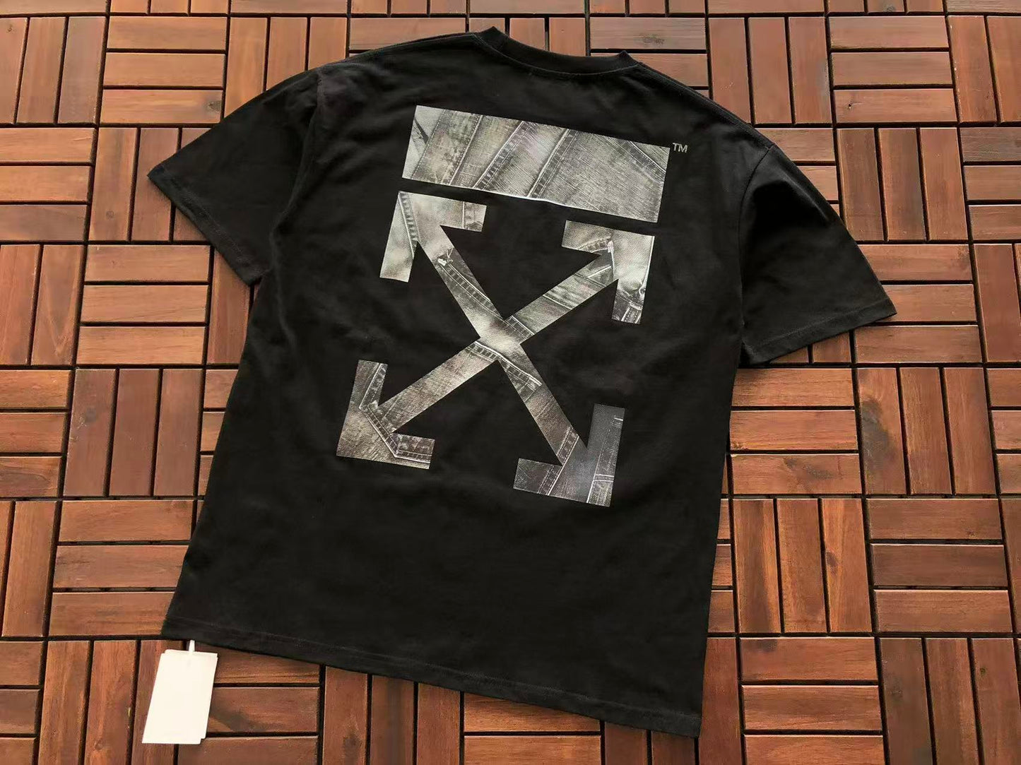 Camiseta Off-White Arrows "Denim Print"