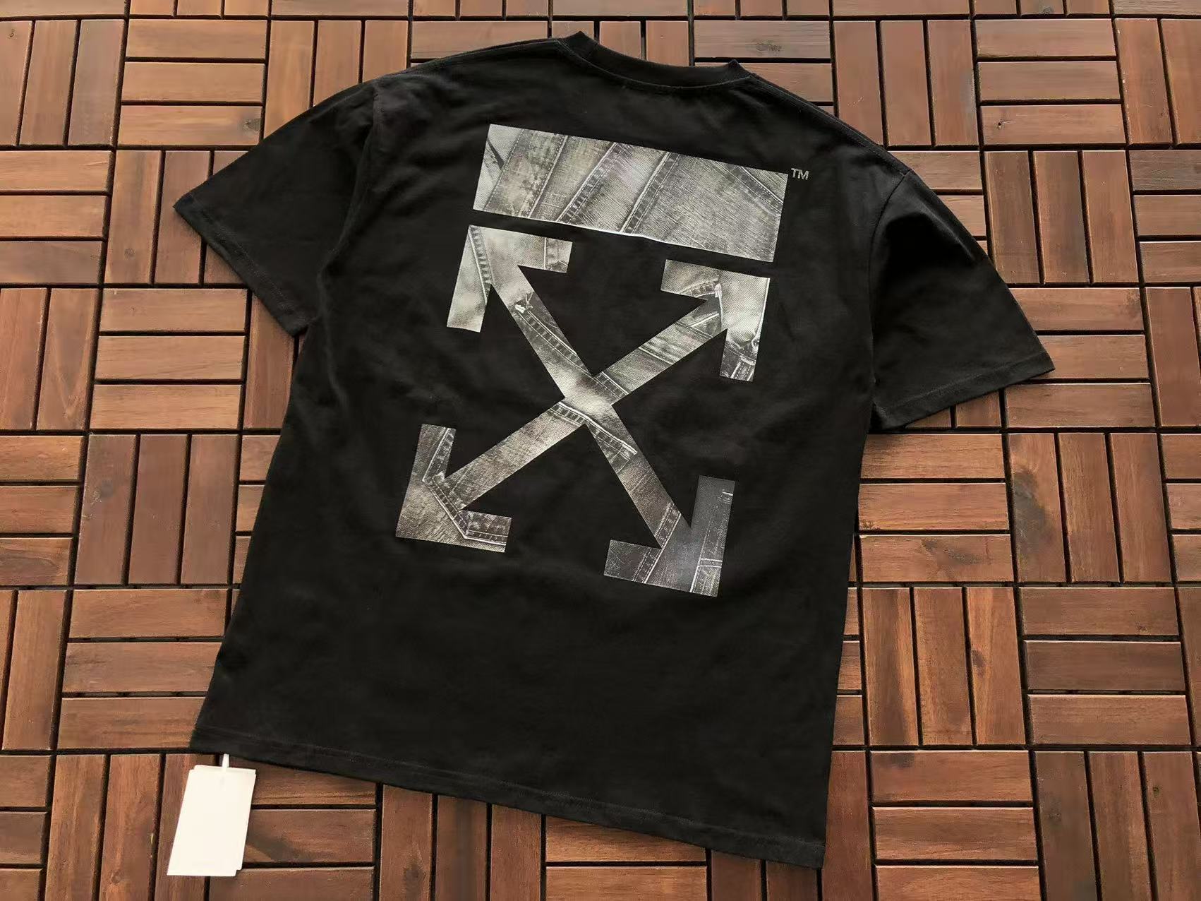 Camiseta Off-White Arrows "Denim Print"