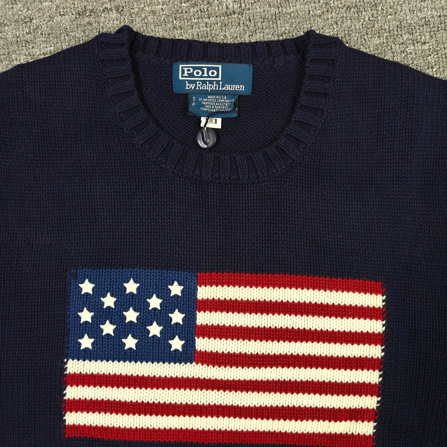 Suéter Iconic Flag Polo Ralph Lauren