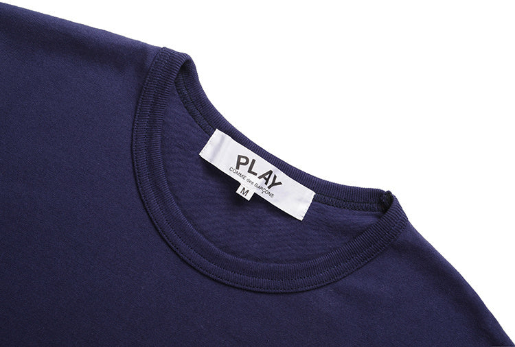 Camiseta CDG Play "Double Heart"
