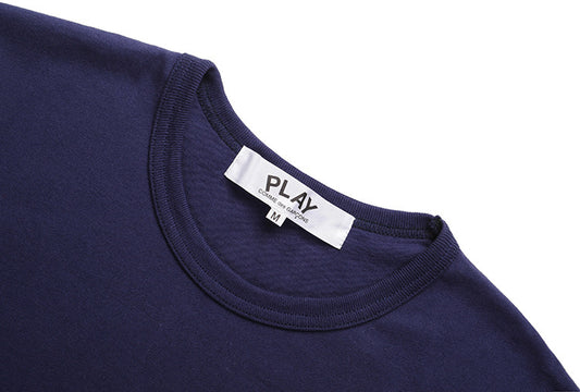 Camiseta CDG Play "Double Heart"