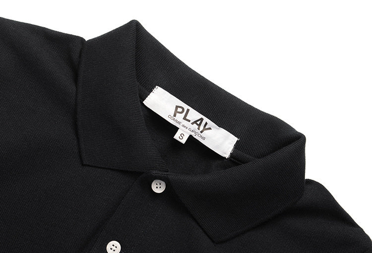 Camisa Polo CDG Play "Heart Logo"