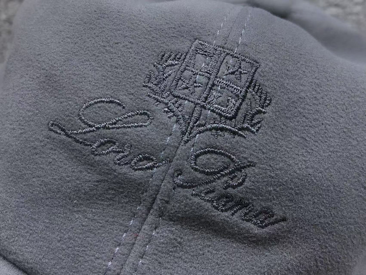 Boné Loro Piana "Logo Tonal"