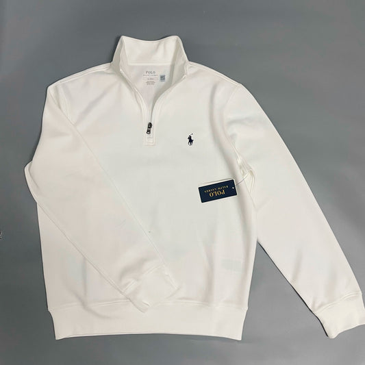 Suéter Quarter Zip Double-Knit Ralph Lauren