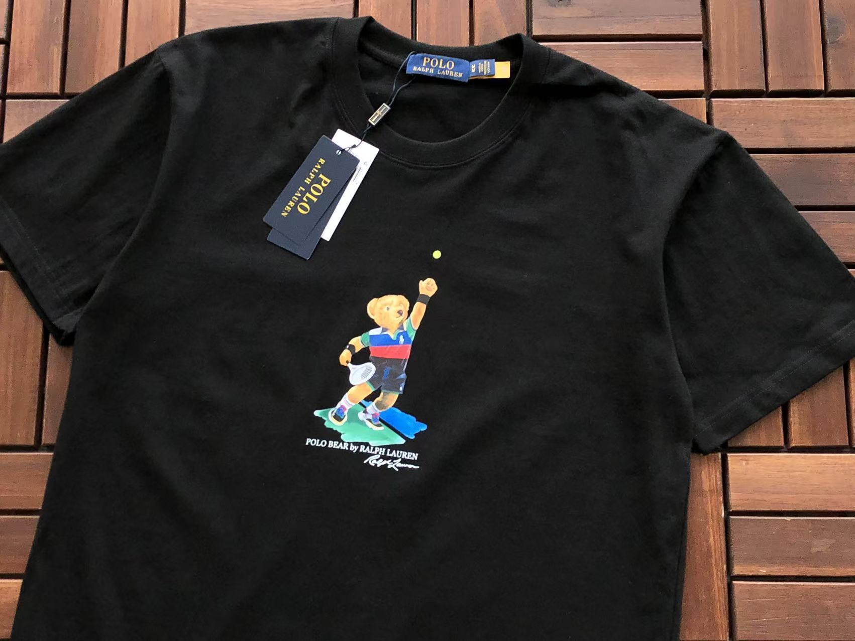 Polo Bear Tennis Graphic T-Shirt