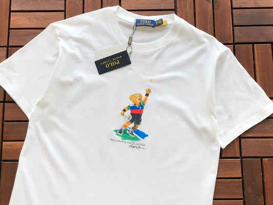 Polo Bear Tennis Graphic T-Shirt