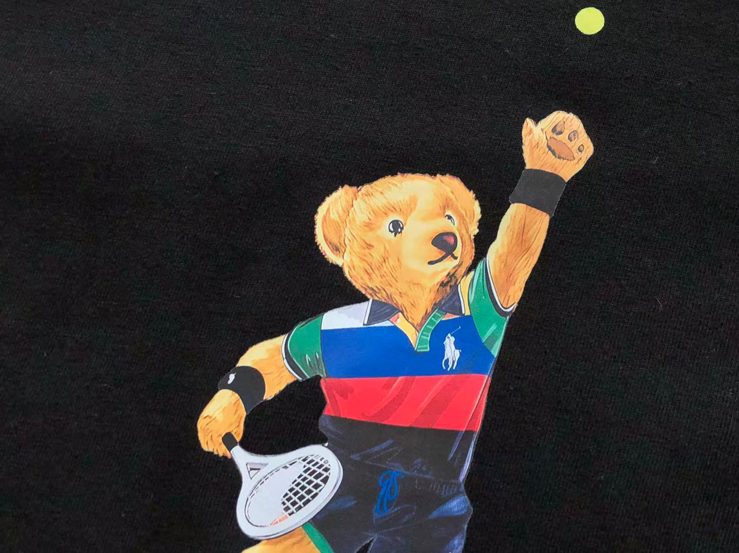 Polo Bear Tennis Graphic T-Shirt