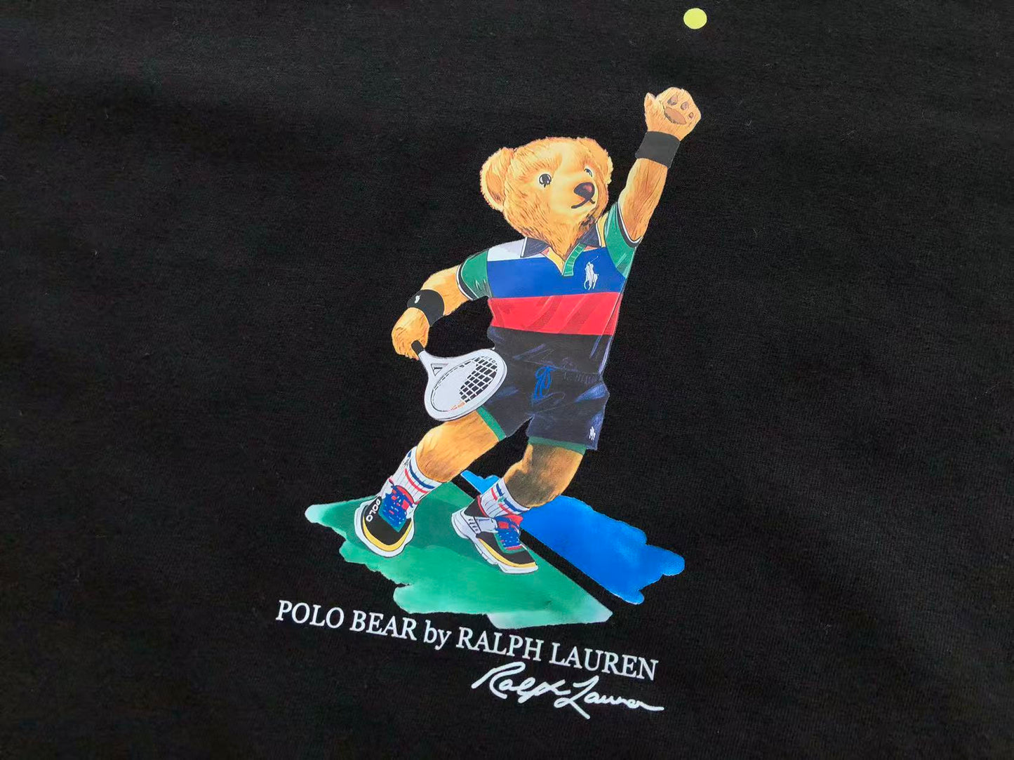Polo Bear Tennis Graphic T-Shirt