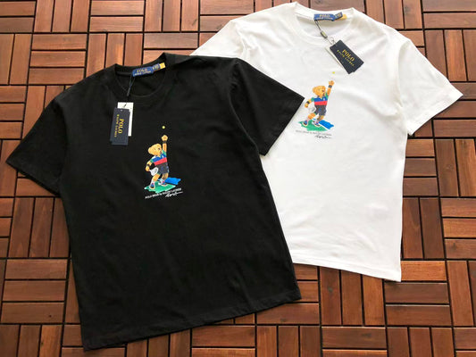 Polo Bear Tennis Graphic T-Shirt