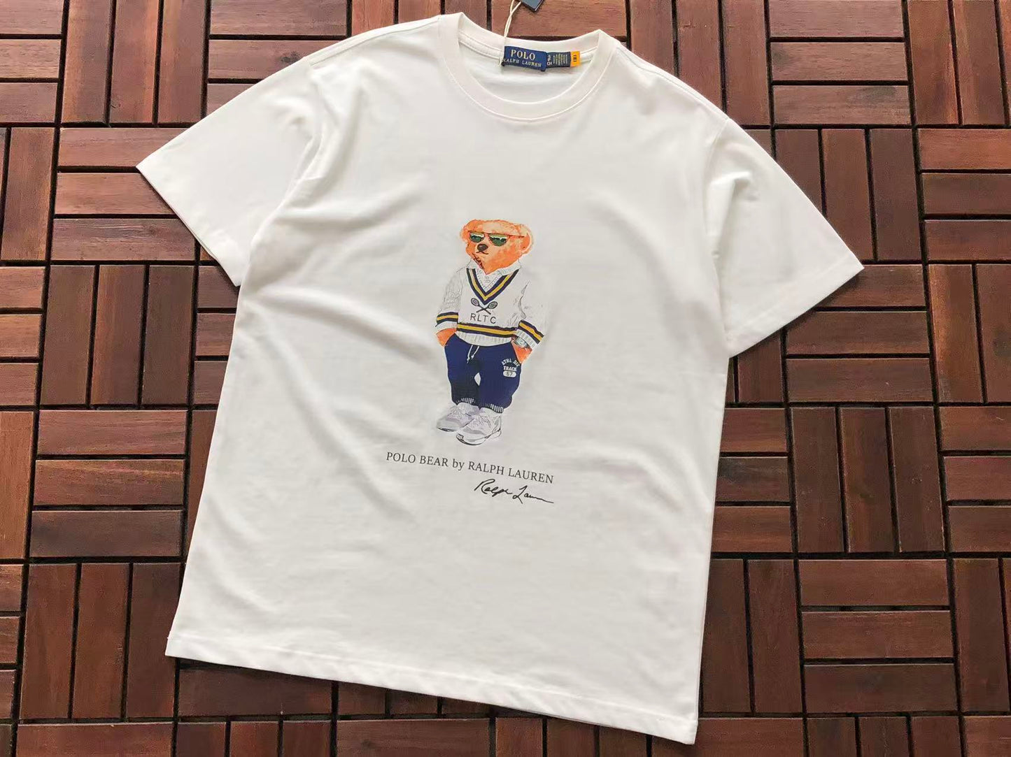 Polo Bear Track & Field Graphic T-Shirt