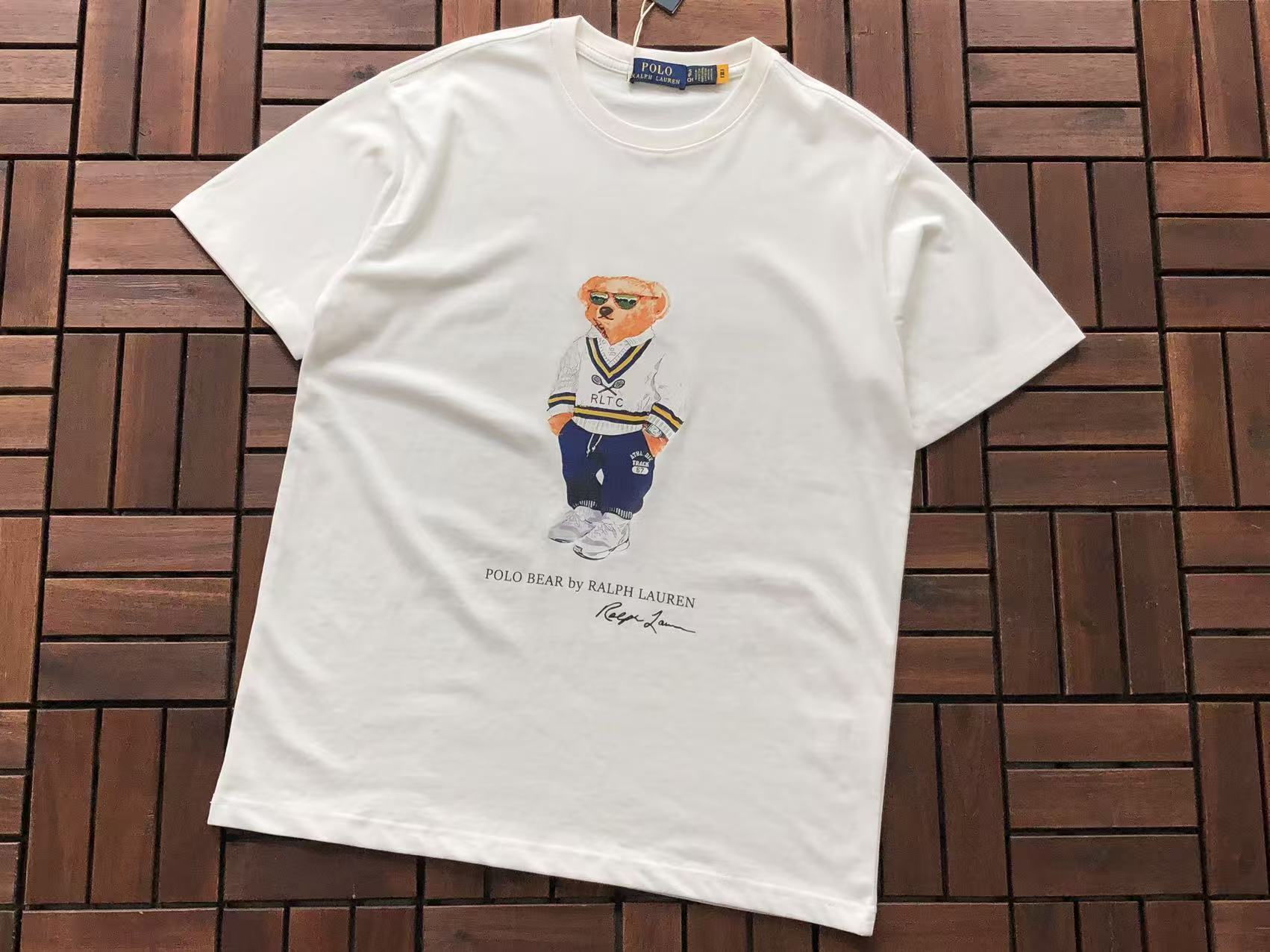 Polo Bear Track & Field Graphic T-Shirt