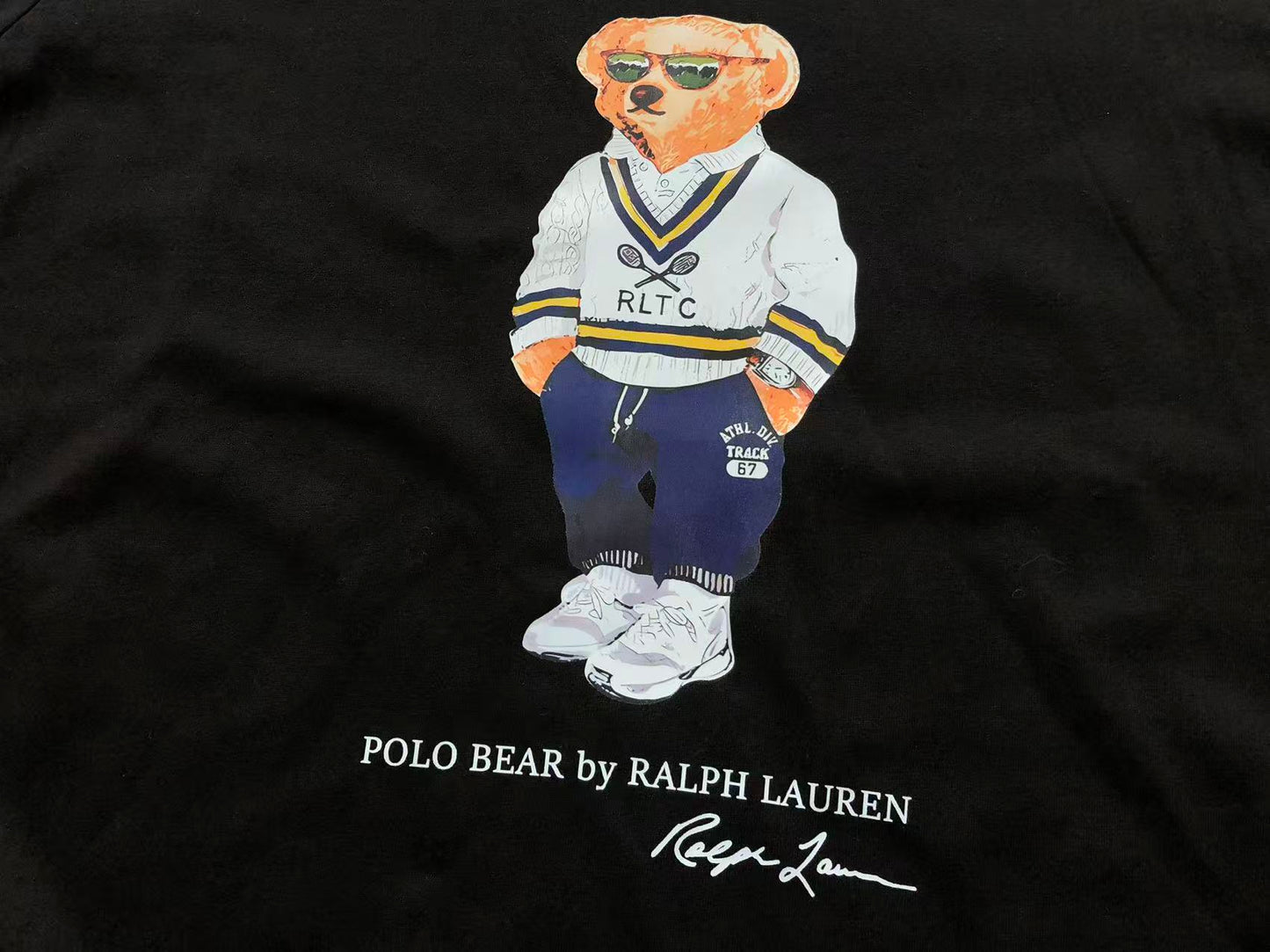 Polo Bear Track & Field Graphic T-Shirt