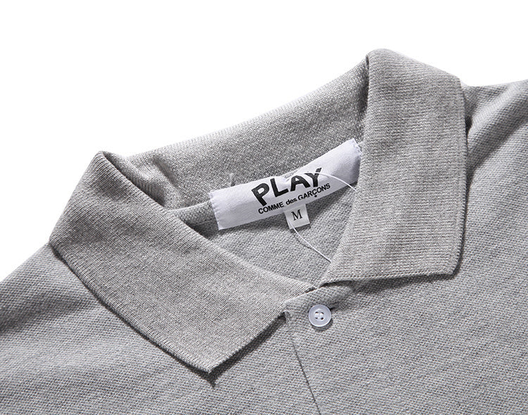 Camisa Polo CDG Play "Heart Logo"