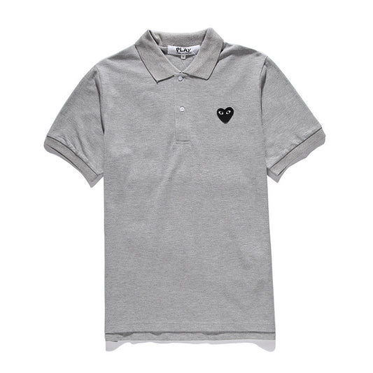 Camisa Polo CDG Play "Heart Logo"