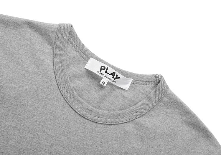 Camiseta CDG Play "Double Heart"