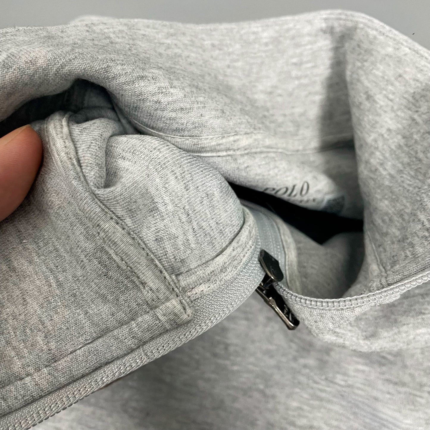 Suéter Quarter Zip Double-Knit Ralph Lauren