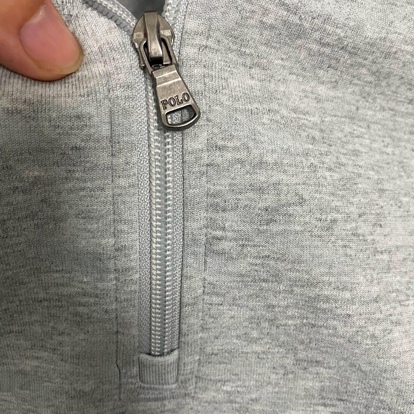 Suéter Quarter Zip Double-Knit Ralph Lauren