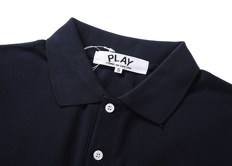 Camisa Polo CDG Play "Heart Logo"