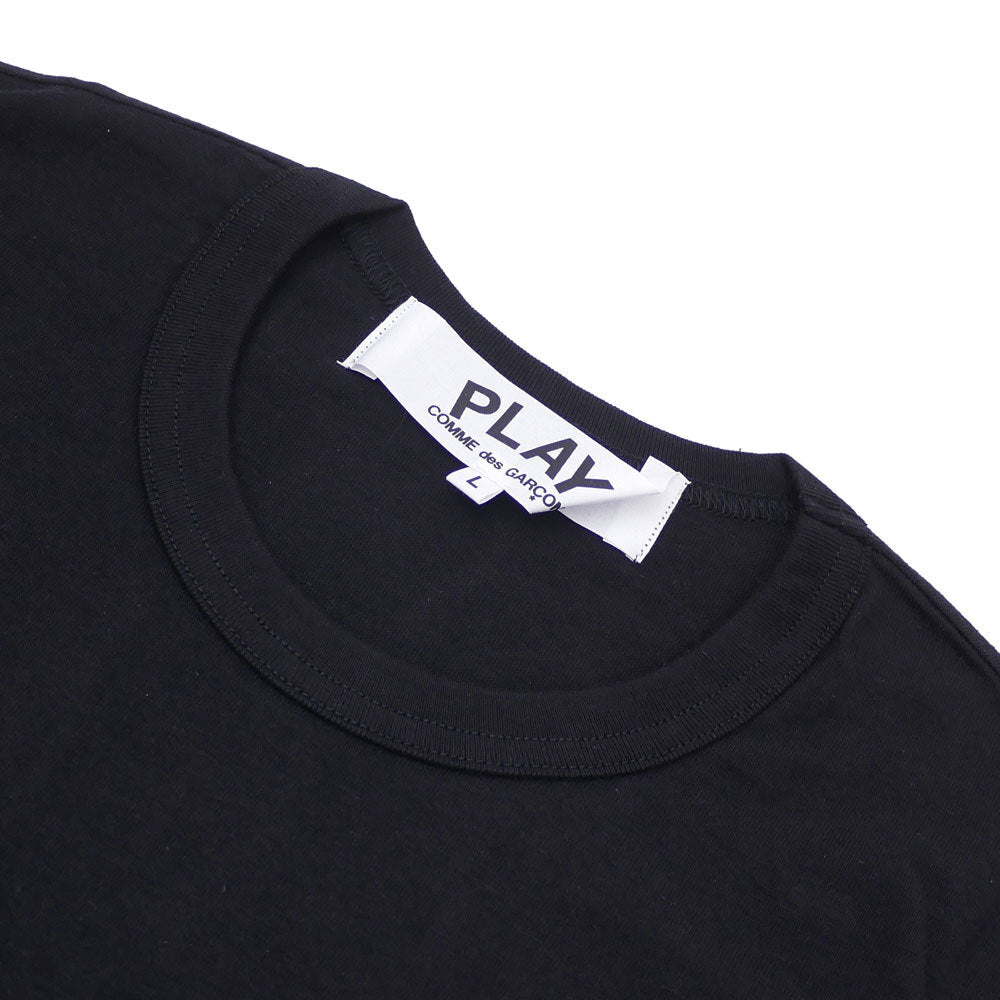 Camiseta CDG Play "Double Heart"