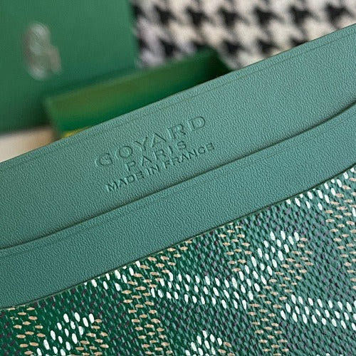 Porta Cartão - Goyard - Verde Escuro