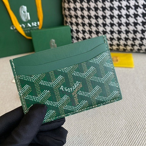 Porta Cartão - Goyard - Verde Escuro