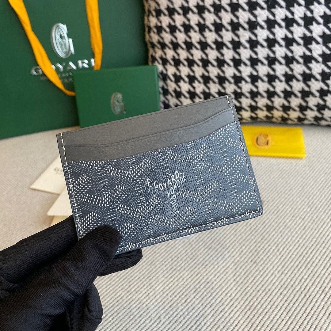 Porta Cartão - Goyard - Cinza